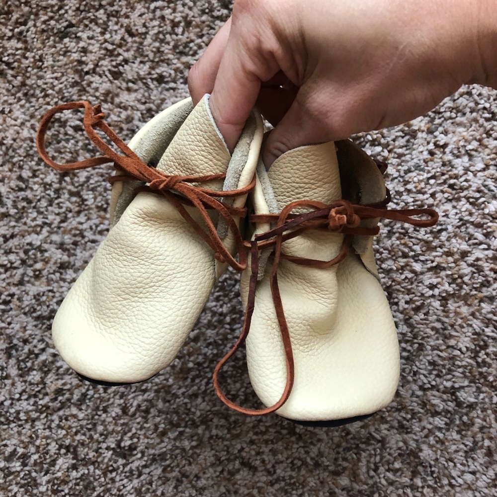 Handmade genuine leather booties